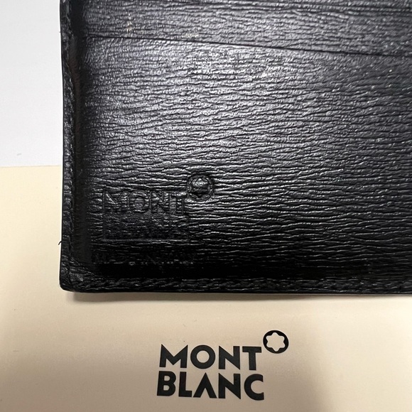 Montblanc 4810 Westside Folded Pocket Holder 8CC- Black - Picture 2 of 10
